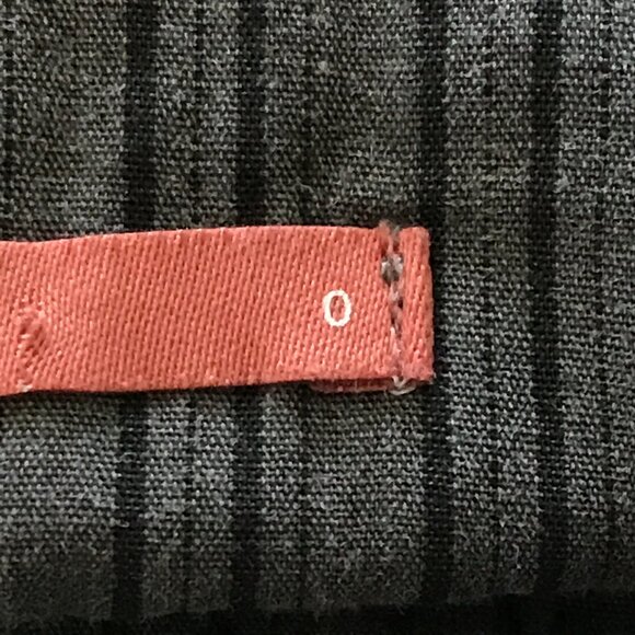 Anthropologie Pilcro Pencil Mini Skirt Women 0 Blue Belted Pocket Preppy 16805 - Picture 4 of 13